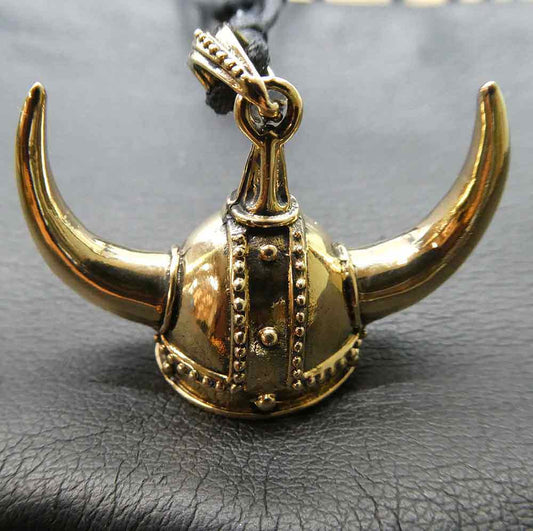 Wikinger helm Bronze Schmuck Kette