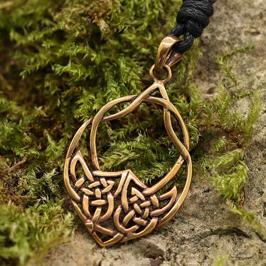 Kelten Anhänger zarter Schmuck für Damen Bronze