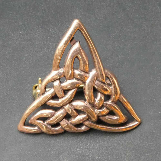Brosche Bronze Triquetta