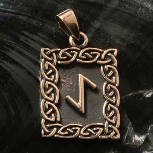 Rune Bronze eihwaz
