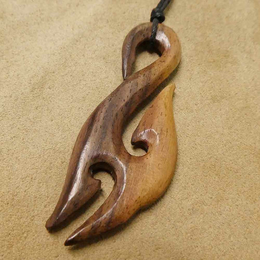 Maori Holz Schmuck Anhänger