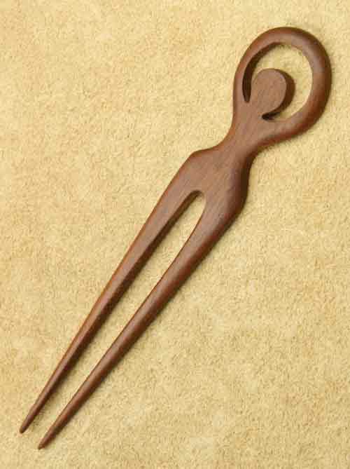 Haarstab Holz Frau Haarschmuck