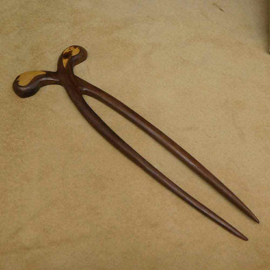 Holz Haarschmuck Haarstab