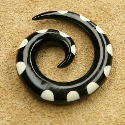 Ohrpiercing Spirale WEI