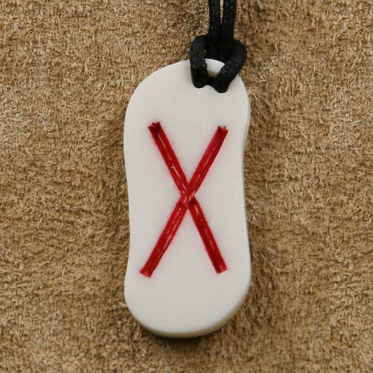 Knochen Rune 7 gebo - g