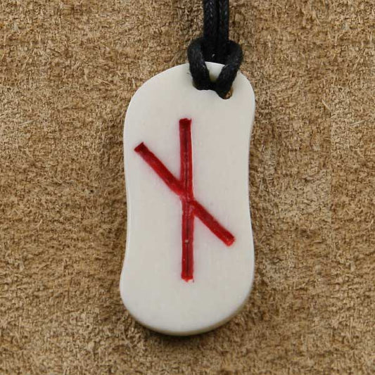 Knochen Rune 10 naudhiz -n