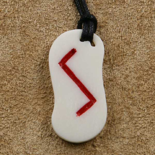 Knochen Rune 16 sowilo - s