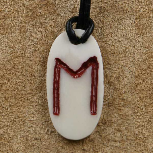 Knochen Rune 19 ehwo - e