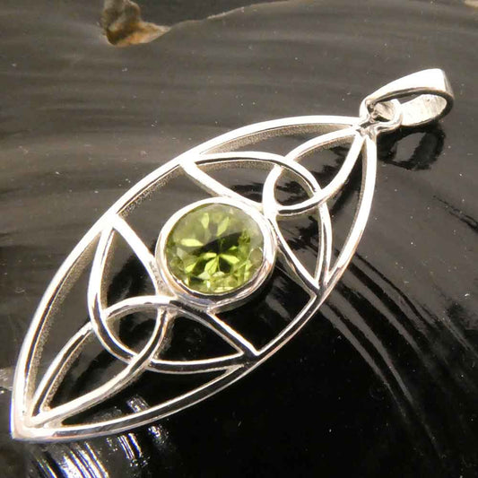 Kelten Edelstein schmuck Kette Sterlingsilber