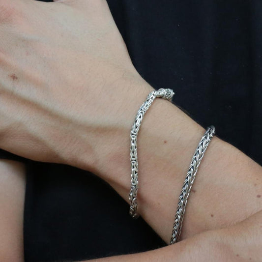 Armband stilvolle Königskette Sterlingsilber Wikinger Schmuck