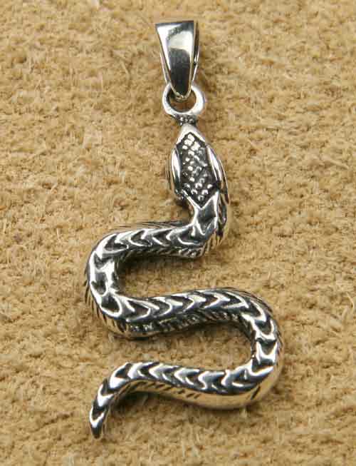 Schlange Schmuck Kettenanhänger