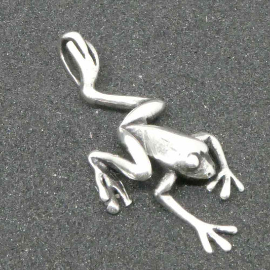 Frosch Schmuck Siber außergewönlich
