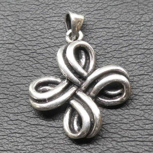 Keltisches Kleeblatt Anhänger Silber