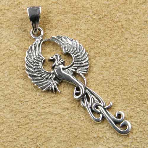 Phönix Schmuck Kettenanhänger 925 Silber