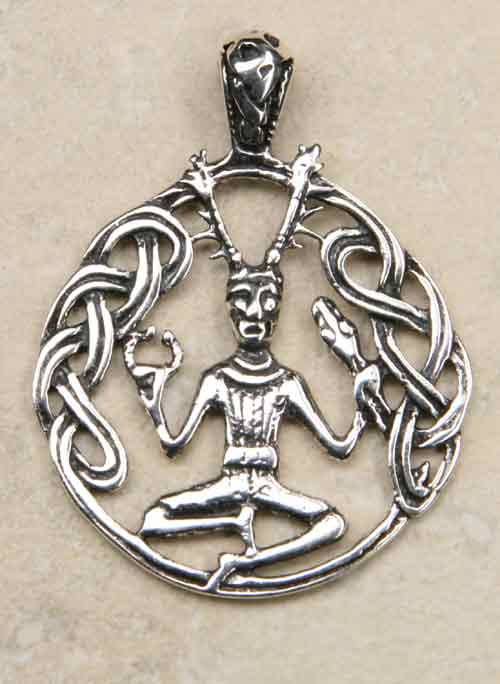 Cernunnos Schmuck Silber Anhänger