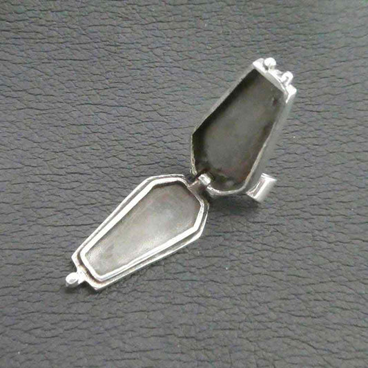 Sarg Medaillion Silber Kettenanhänger