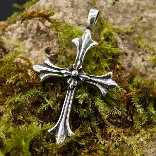 feines Kreuz Anhänger Silber Kettenanhänger Christen