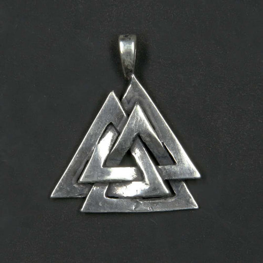 Wotansknoten keltischer Silber Anhänger 925