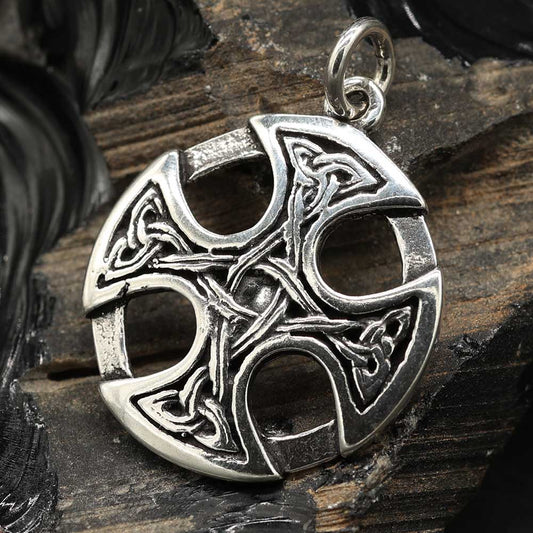 Ketenkreuz Anhänger 925 Silberschmuck fein gearbeitet