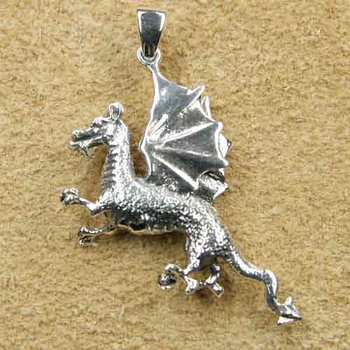 Walisischer Drache kettenanhänger