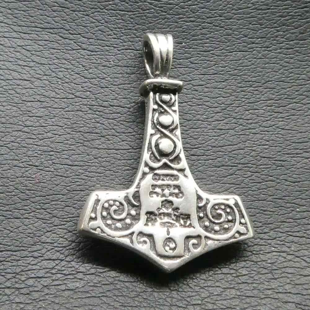 Thorshammer 925er Silber Schmuckanhänger