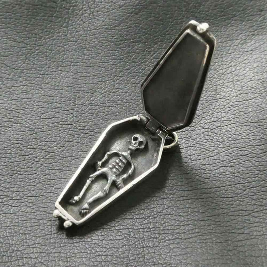 Sarg Medaillon Silber Anhänger