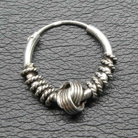 Creole Silber Schmuck Ohr Ohrring