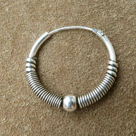 Creole Ohrschmuck Silber 22mm