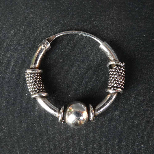 Edle Creole 925 Silber Ohrring Damen Creolen Stückpreis