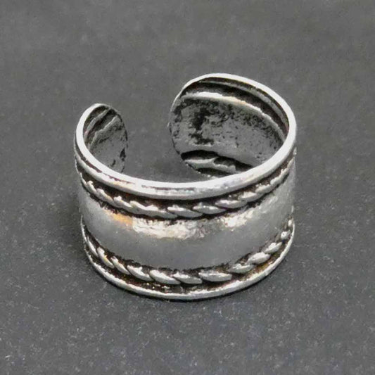 Schlichte Ohrklemme Silber Ohrschmuck