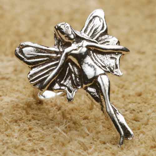 Ohrklemme Sterlingsilber Elfe