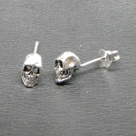Skull Ohrstecker Ohrschmuck Schädel 925 Silber