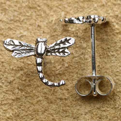 Libelle Ohrstecker Schmuck Silber