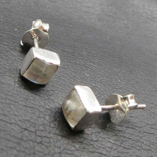 Mondstein Ohrringe weiß schimmernd Schmuck aus 925 Silber Damen