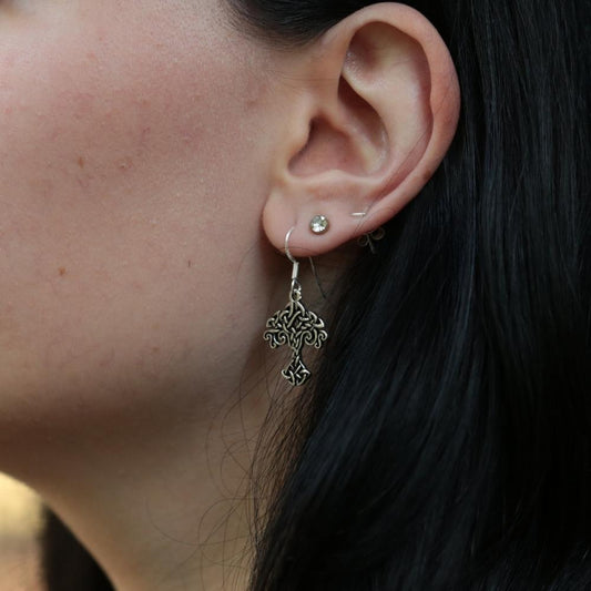 Baum des Lebens Ohrschmuck Ohrringe 925 Silber Ohrhänger Keltisch