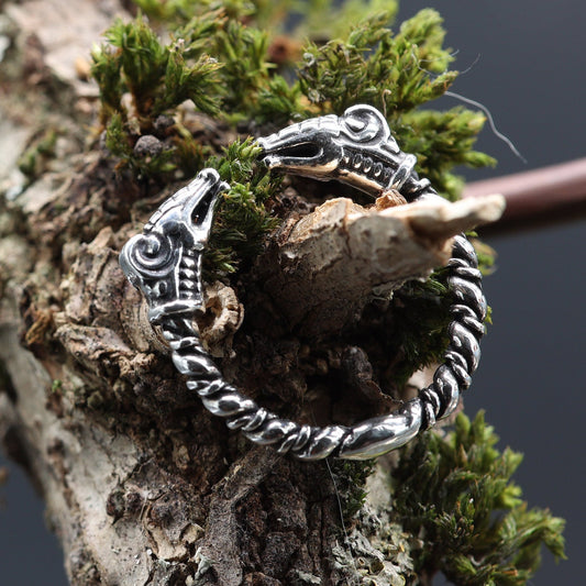 Wikinger Ring Silber Damen Herren