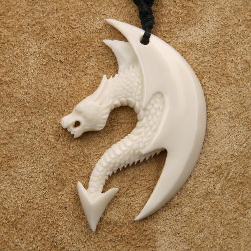 Drache Schmuck Knochen ausgefallener Schmuck