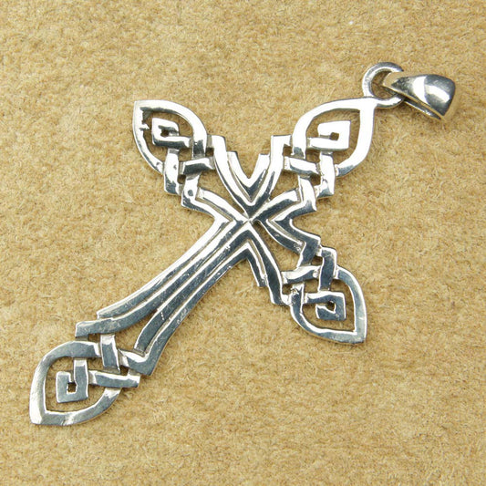keltisches Kreuz Schmuck Silber Gotik