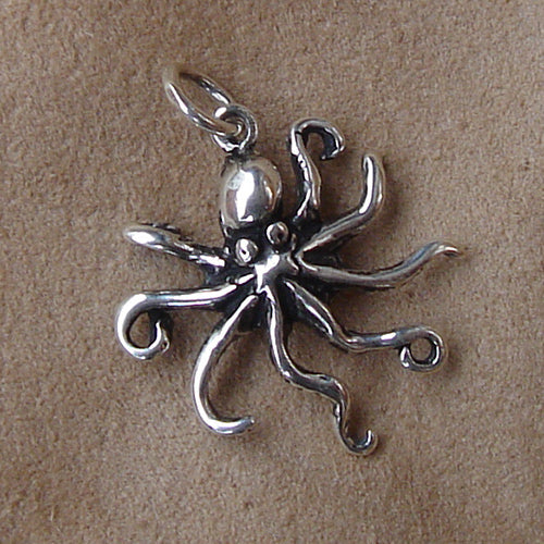 Krake Schmuck Kette f