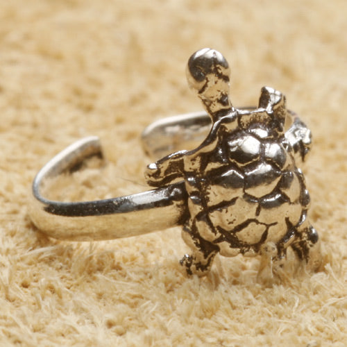 Ohrklemme Silber Schildkröte Schmuck