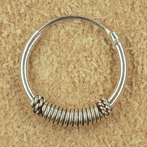 Creole Schmuck Ohrring Silber