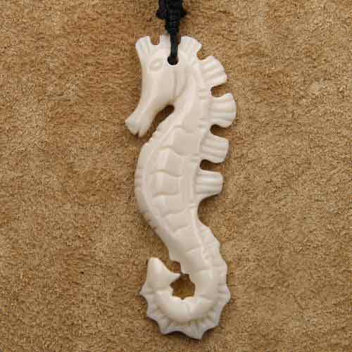 Seepferdchen Kette Knochen