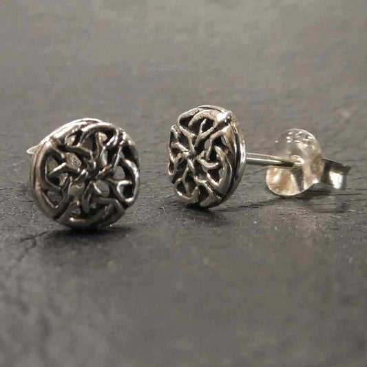 Kelten Vierjahreszeiten Ohrstecker Schmuck Silber 925 Ohrring