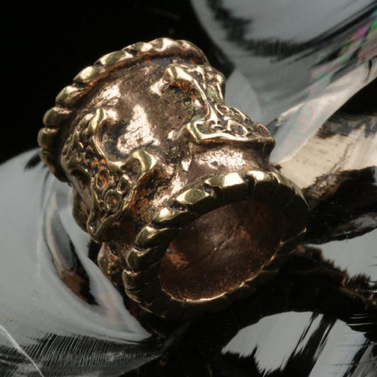 Thorshammer Bartperle Bronze