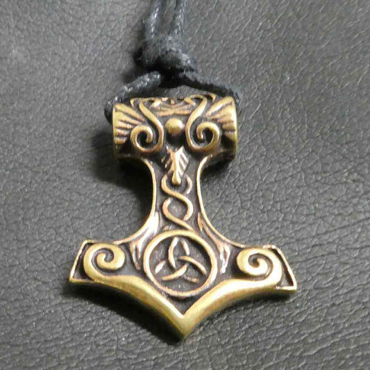 Thorshammer Schmuck Kette Bronze