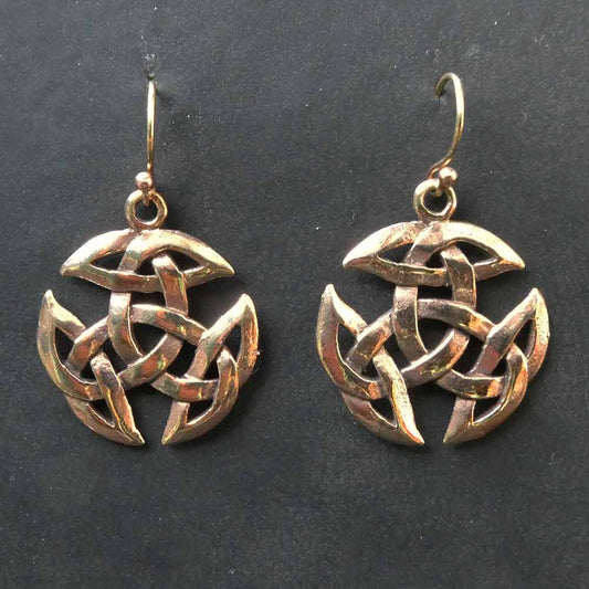Ohrringe Bronze Keltischer Ohrschmuck