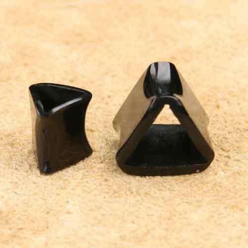 Triad dreieck Piercing Horn Handarbeit