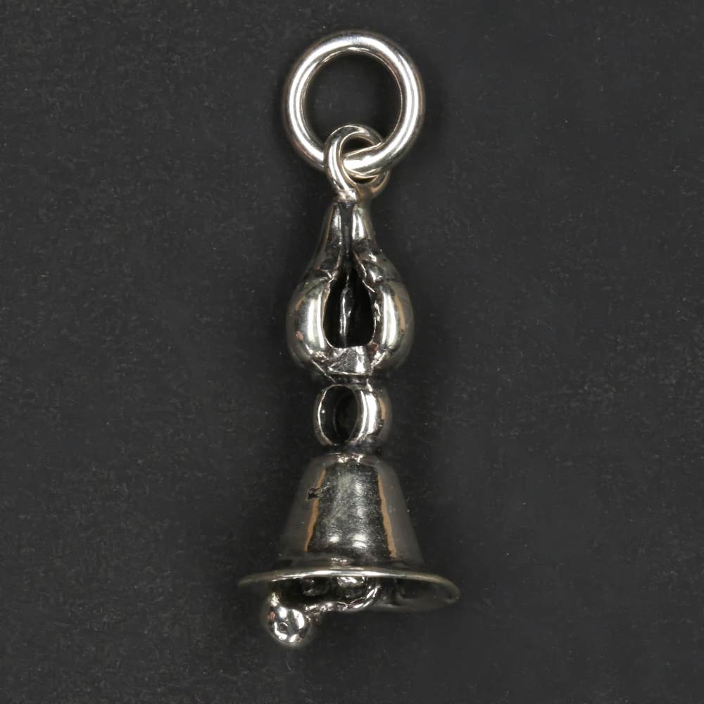 Glocke Kettenanhänger 925 Silber  feiner Schmuck für eine Silberkette Tempel