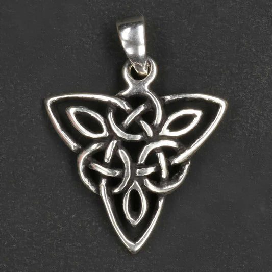 Keltischer Kettenanhänger 925 Silber  feiner Schmuck für eine Silberkette