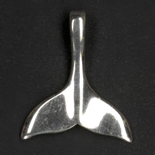 Walfluke Kettenanhänger 925 Silber  feiner Schmuck für eine Silberkette